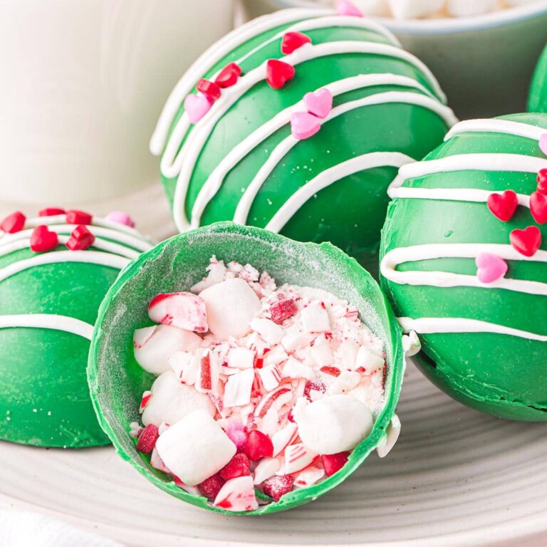 Festive Cocoa Bombs How to Make Them