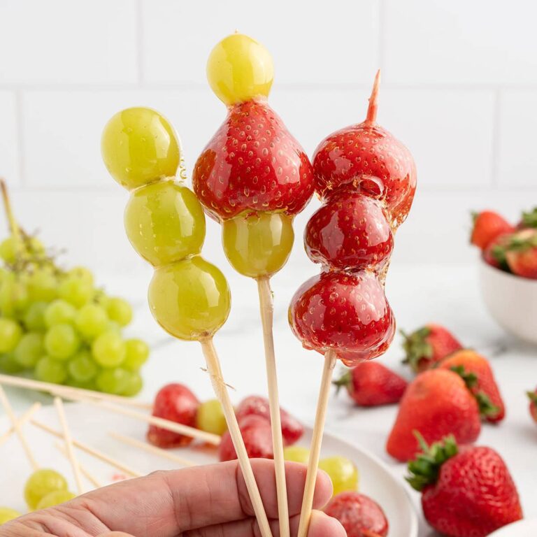 Sweet Skewered Fruit How to Make Tanghulu