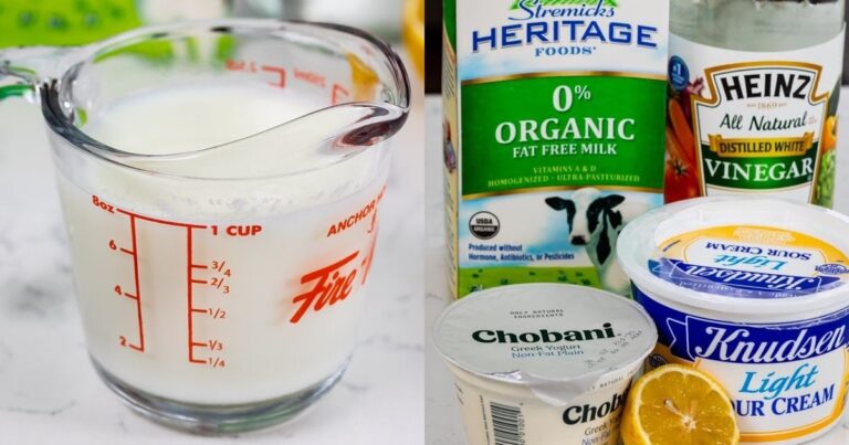 Easy Sour Milk Substitute Recipe