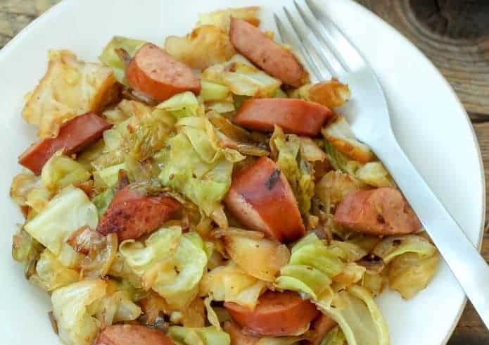Hearty Cabbage and Sausage Skillet