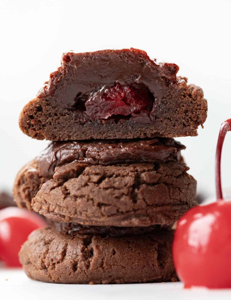 Sweet Cherry Chocolate Cookies How To
