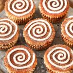 Tiny Cinnamon Swirl Cheesecakes How Easy!
