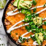 Easy Chicken Enchilada Skillet Recipe