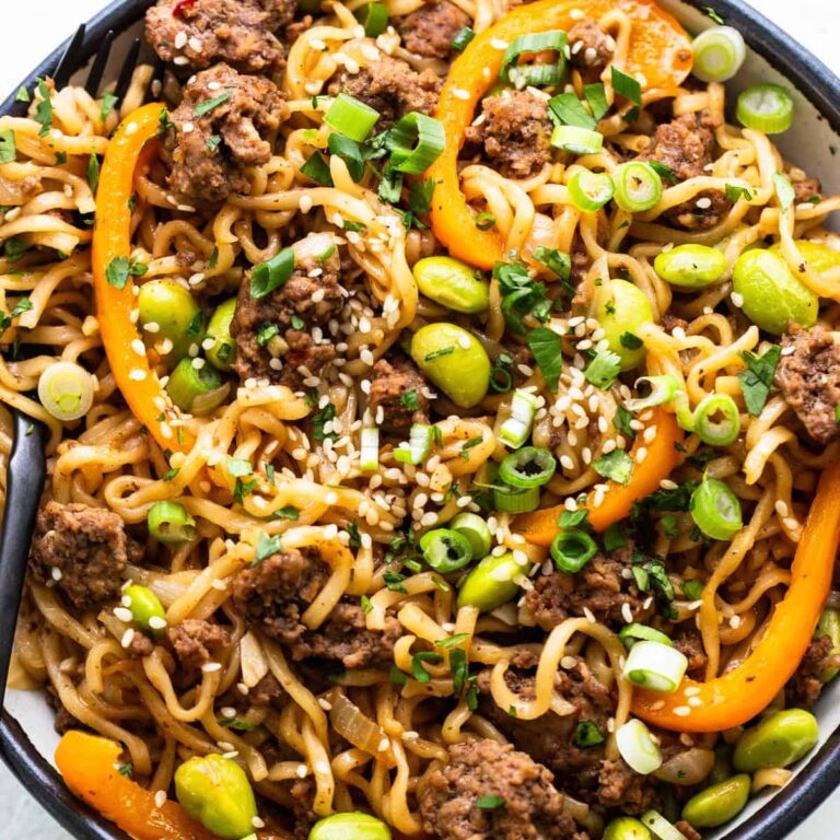 Easy Beef Noodle Bowl Recipe