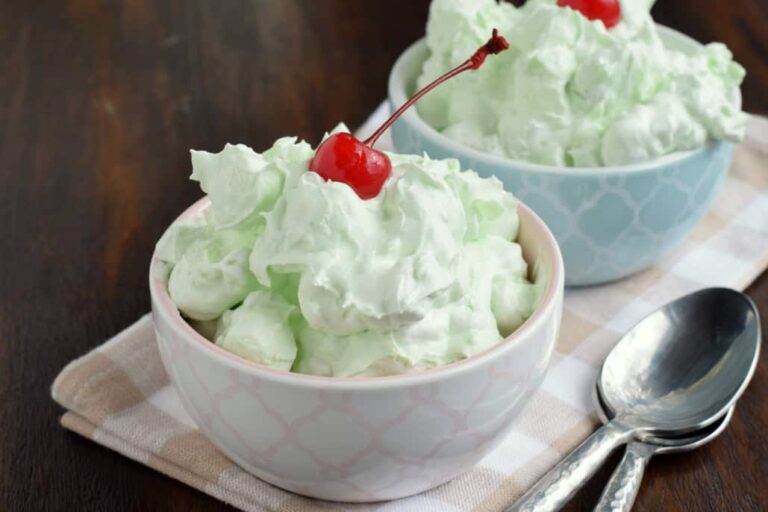 Easy Green Nut Dessert Salad Recipe