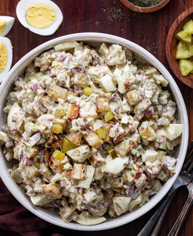 Tangy Roasted Potatoes Simple Salad
