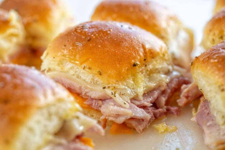 Easy Ham Cheese Sliders for a Crowd