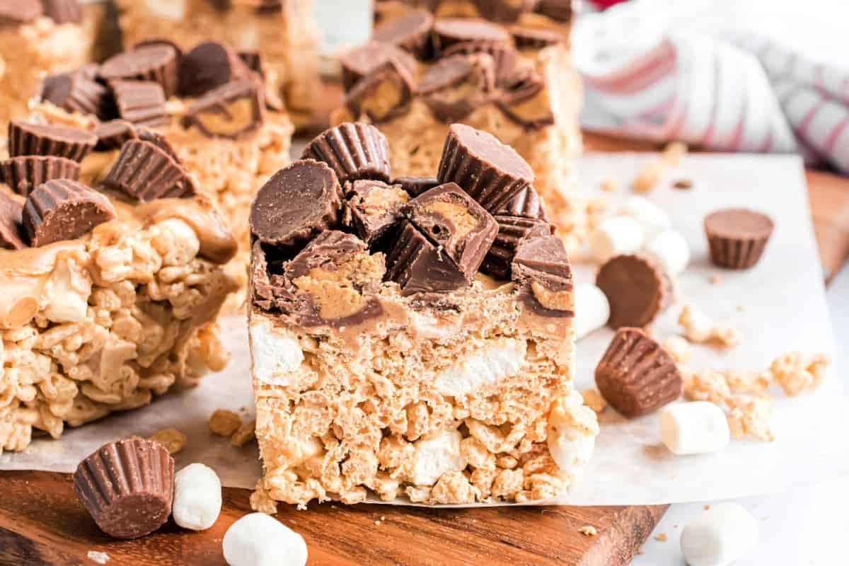 Peanut Butter Rice Krispie Treats How To