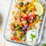 Spicy Poblano Chicken Rice Bowls Recipe