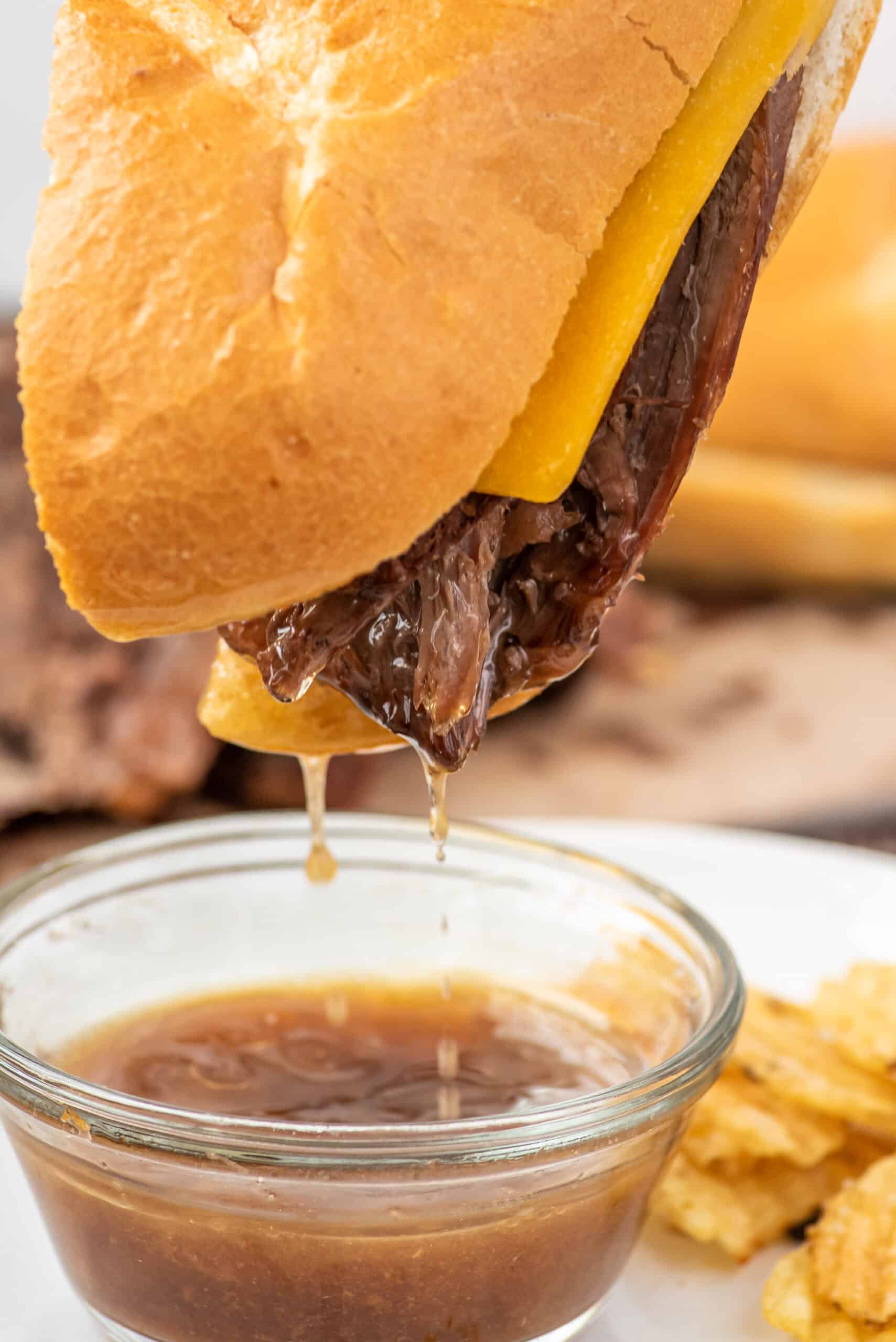 Easy Slow Cooker French Dips