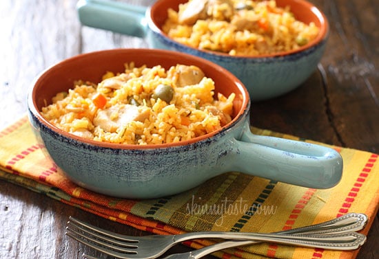 Easy Spanish Chicken Rice Dinner