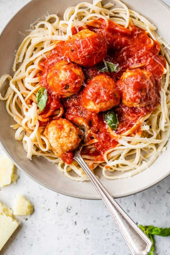 Easy Turkey Meatballs A Skinny Italian Delight