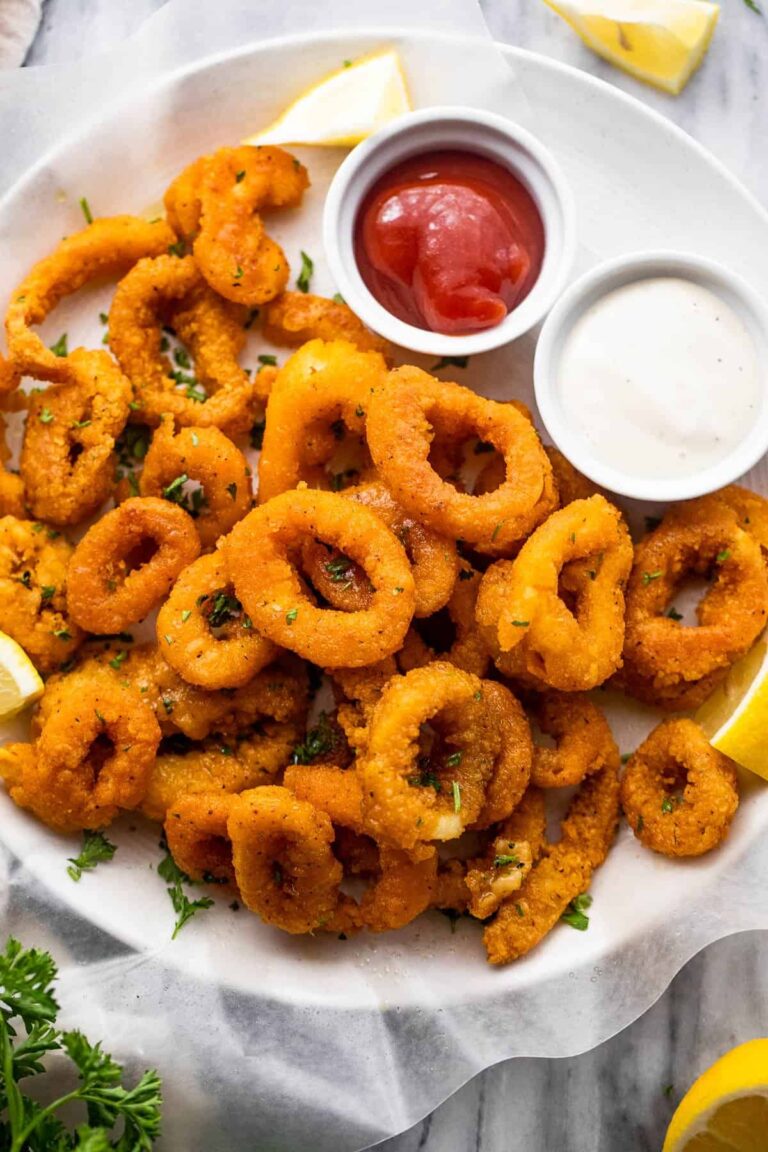 Crispy Air Fryer Calamari Recipe