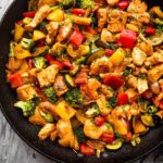 Easy Chicken Veggie Skillet Dinner