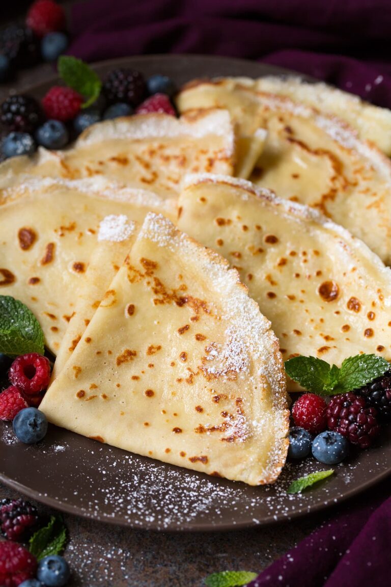 Delicate French Pancakes How To Make Them
