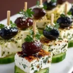 Cucumber Bites with Feta