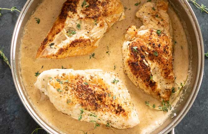 Luscious Garlic Herb Chicken Recipe