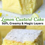Magic Lemon Custard Cake