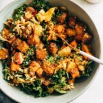 Autumn Maple Mustard Tempeh Bowls