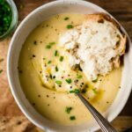 Creamy Leek Potato Soup Recipe