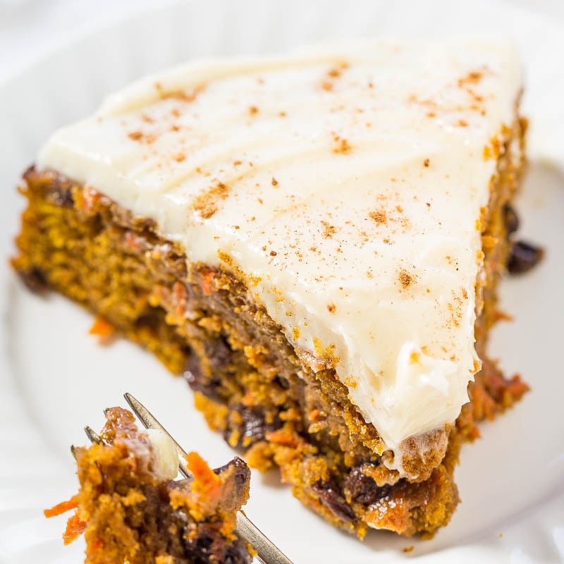 Autumn Spiced Cake with Creamy Frosting