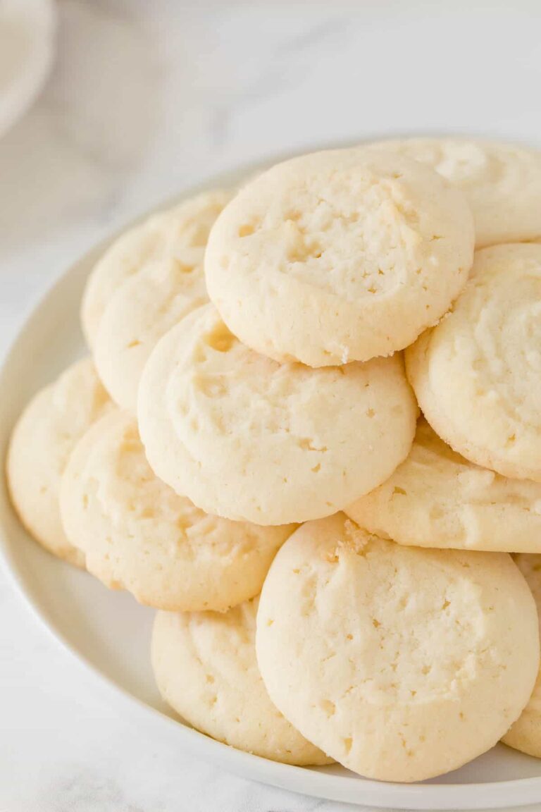 Fluffy Shortbread Cookies How to Make Them