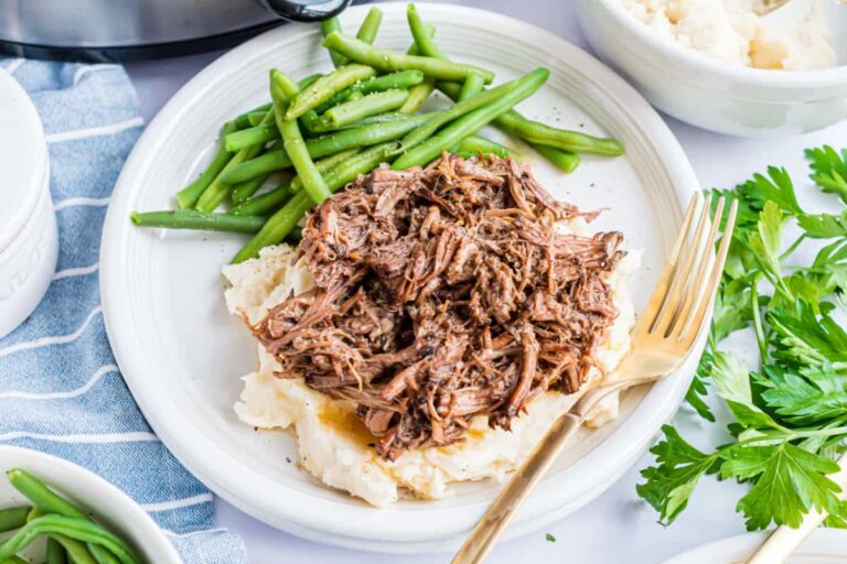 Easy Balsamic Beef in a Slow Cooker