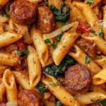 Spicy Cajun Pasta with Sausage