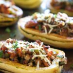 Savory Stuffed Squash with Sausage & Mushrooms