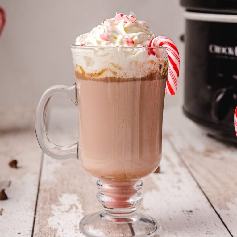 Cozy Slow Cooker Peppermint Chocolate