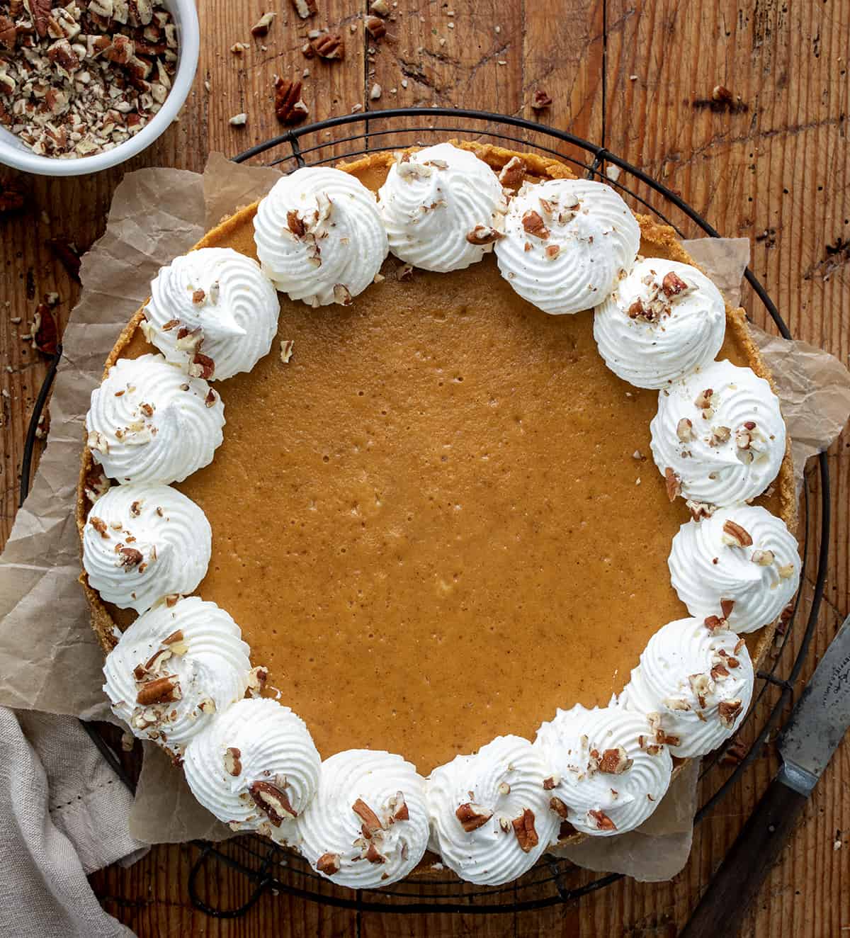 Autumn Spice Cheesecake How to Bake It